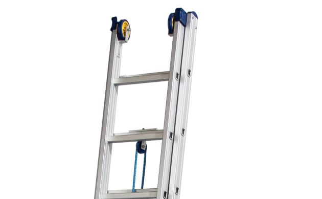 2 Section extension rung ladder